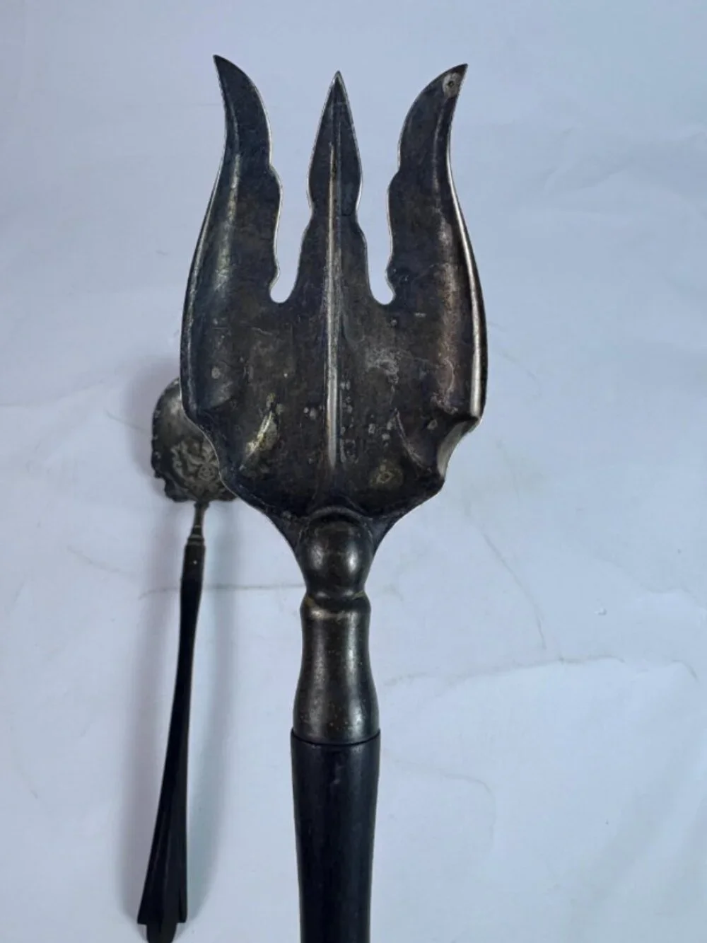 Vintage Silver Plate Salad Serving Spoon and Fork Set Meriden Britannia Company